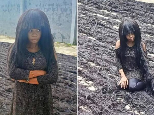 奈及利亞婦女手製351.28公尺假髮 創「最長假髮」世界紀錄