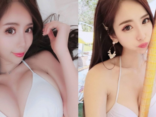 翹臀美姬「Tiffany甄馨」奶夾棒子畫面好邪惡　讓粉絲都衝動了