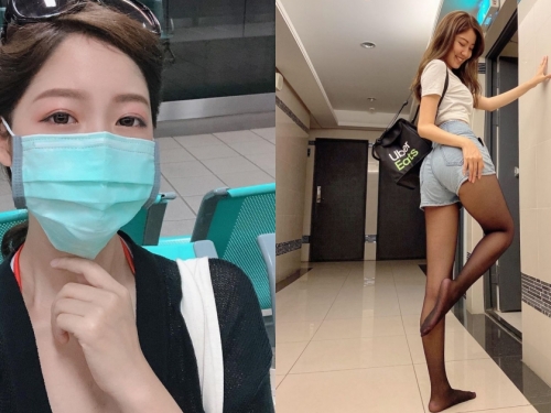 超火辣「美食外送員」短褲黑絲按門鈴，網友：這我還不點爆！