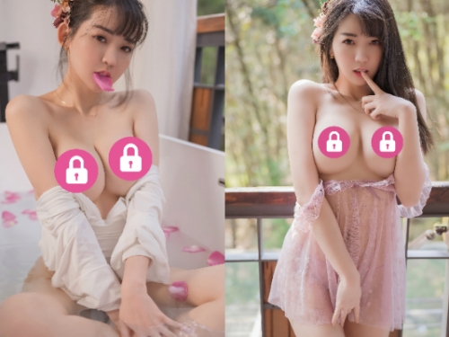 度假小屋藏春色？！大奶妹半露天全裸泡澡被看光…養眼畫面不藏私全公開