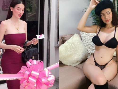 剪綵典禮上的「巨乳富婆」！在家也辣度MAX，「細腰豐臀」不私藏～