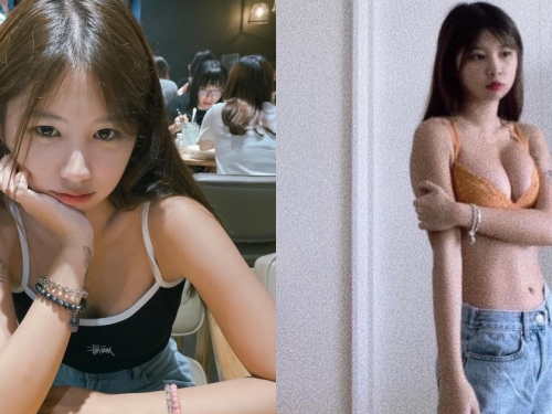 22歲「童顏巨乳港妹」身材太OP！「雪白雙球」形狀完美，網友怒讚：合法蘿莉！