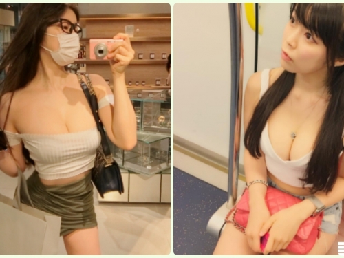 太猛了！台北信義區「捷運爆奶妹」乳量好猖狂！超養眼「震乳影片」晃到我頭都暈了…