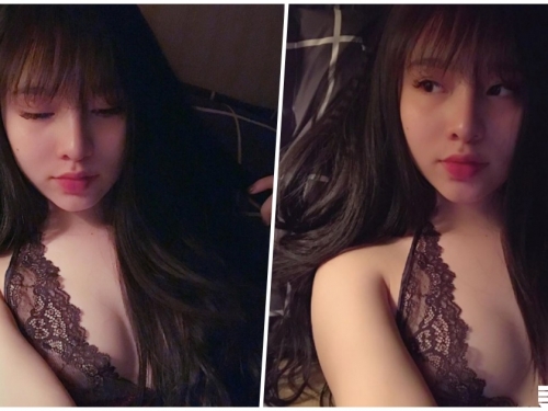 撩起大腿！正妹就是愛穿「火辣爆乳睡衣」，每晚深夜福利都是爆乳照！