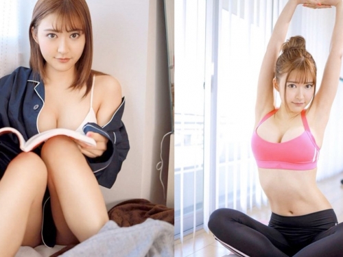 好想再來台灣玩！　F罩杯長腿新人「蜜美杏」大曬來台街拍照！