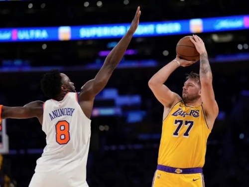 NBA》湖人延長賽113：109尼克奪8連勝！詹皇、Doncic聯手砍下63分