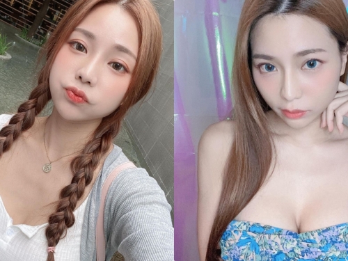 性感正妹「Rachel」平口裝美乳好辣，「白嫩水光肌」散發迷人光澤！