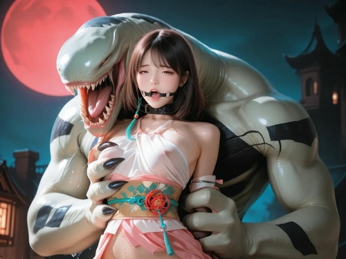 Humiliation Cosplay Of Defeated Scence - Part 7