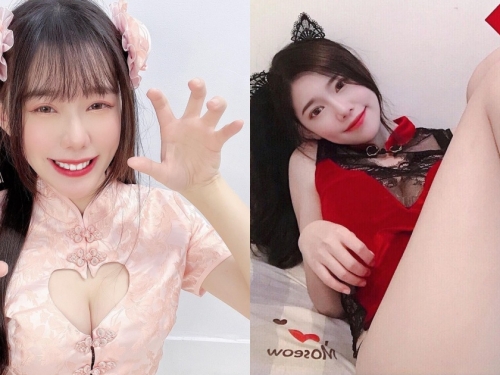可愛俏麗的「美乳實況主」，性感旗袍超誘惑！「美乳嫩腿」讓網友狂點讚！