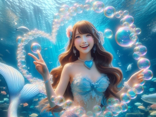 美人魚表演
