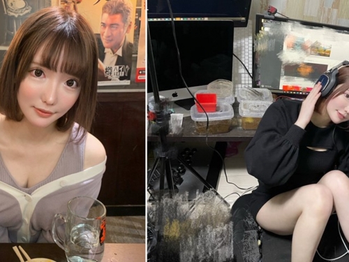 私底下是宅妹！　E罩杯白嫩美少女「天音芽愛」AV出道！
