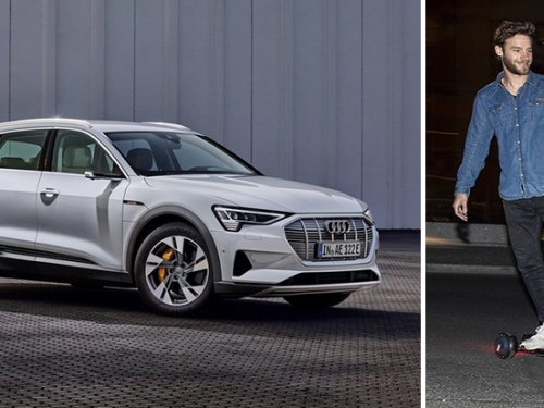 Audi 發表入門款純電休旅 e-tron 50 quattro，還能搭配 Audi 純電滑板車整套「e-tron 全餐」！