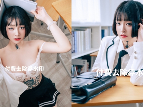 「高冷學妹」鮑鮑肉溢出，解開內衣白嫩美乳蹦出...