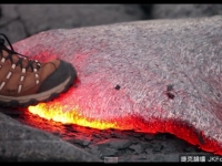腳踩1200度岩漿1秒燒熔？不，你有2秒