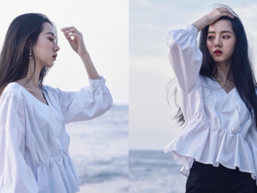 個性骨感正妹「Angel」冷豔氣質連側臉也超殺，銷魂姿態與神情一秒就到位！