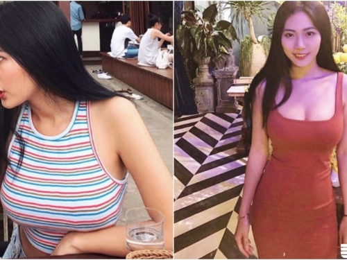 太無敵啦！「運動系正妹」削肩小背心超兇猛！「渾圓美乳」形狀好飽滿！