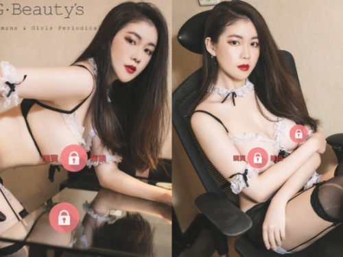 加班！情慾女僕「喬喬」磨蹭誘惑，「雪嫩美乳」送上私密服務！