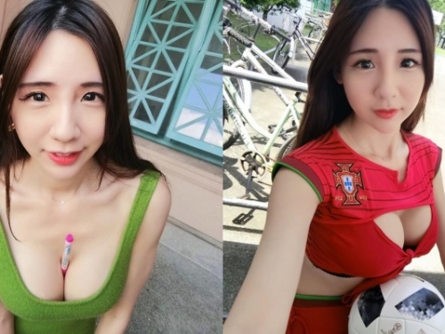 差點被這無辜大眼騙了！正妹「蔣摸摸」身材超暴力...「E 奶＋逆天長腿」讓你看到飽