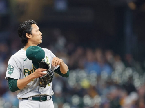 MLB》又投出157KM危險頭部近身球！ 日本火球男控球大亂調黯然退場