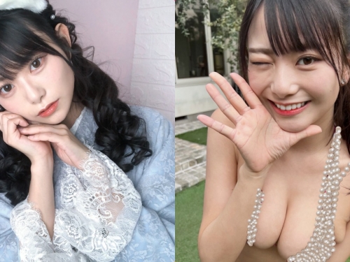 撞臉河北彩花的「100公分I罩杯正妹」，「擅長吹奏」努力拍攝火辣寫真！