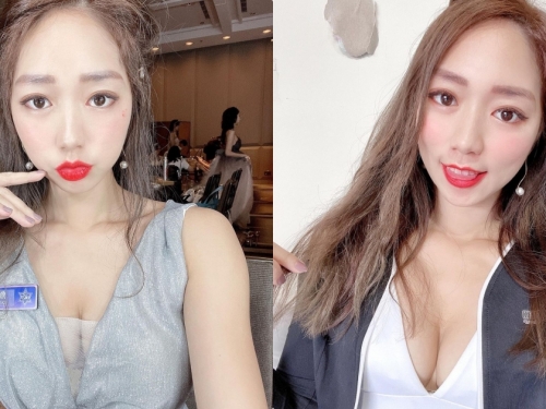 高挑正妹舞者「Fishhhh魚魚」，「胸前的大深V」好豐滿呀！