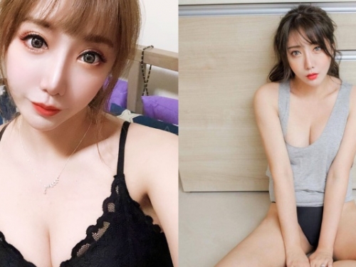 看到她的照片就醉了！E 乳尤物「簡優優」尺度不簡單「雙手捧胸」超誘人