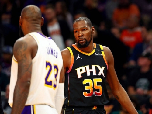 NBA》杜蘭特復出拿23分 太陽打爆湖人終止5連敗