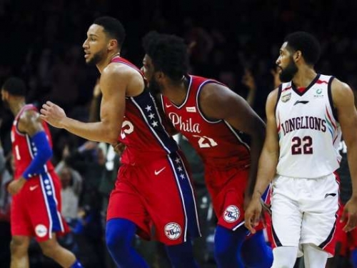 西蒙斯飆進自大學以來第1顆三分球 58分差大勝陳盈駿在內的廣州龍獅