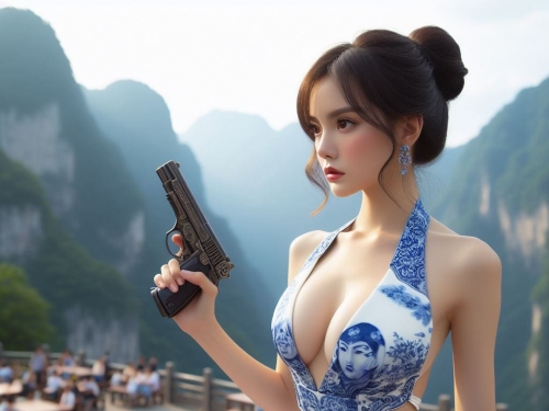 青花派．碰瓷流．練槍