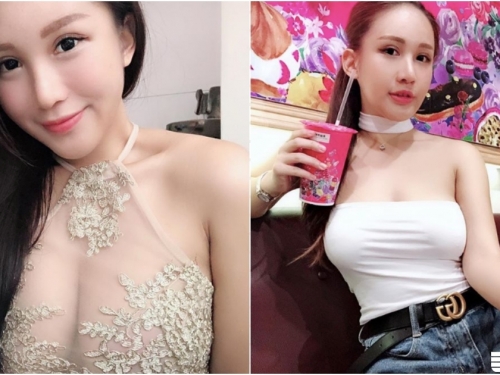 奶妹的日常！「霸氣豪乳」好奔放，上空泡溫泉「巨乳形狀」完整秀出！