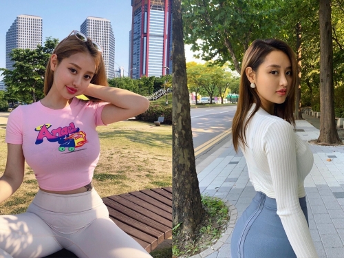 南韓巨乳大隻馬「Rossy」爆乳豐臀肉感指數破表　整身呈現「完美葫蘆型」前凸後翹