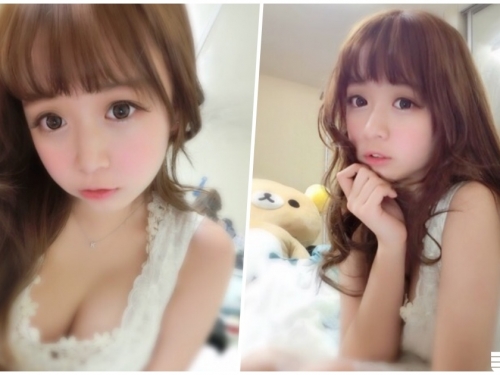 太童顏了！可愛小蘿莉「美乳超發達」，巨大歐派真的太引遐想...