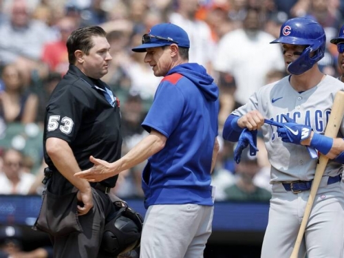 MLB》又是好壞球爭議 主審爆氣一次趕走2隻小熊