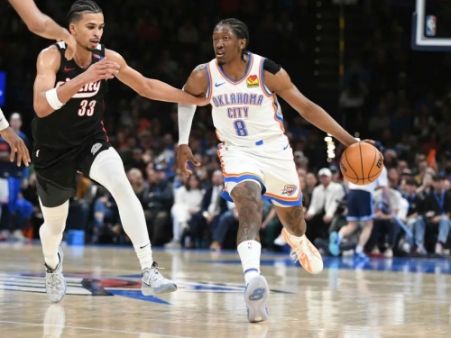 NBA》就是拿天敵沒轍！J.Williams砍30分8助攻 雷霆賞拓荒者跨季對戰14連敗