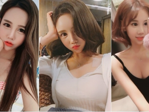 妹子前傾「渾圓乳球」差點滾出來！超短上衣大露白「嫩蟻腰」，畫面極致性感！