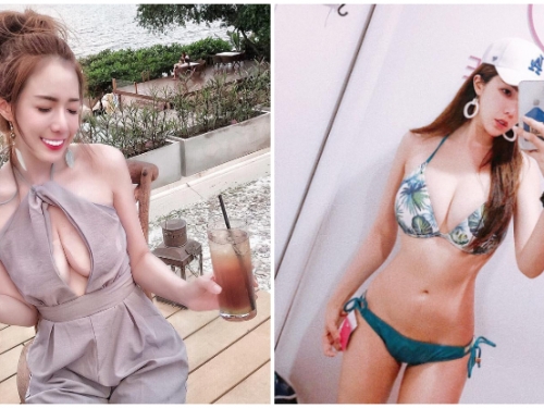 「爆乳直播主」的中路小心機！飽滿美乳奪衣而出，美照太多根本看不完！