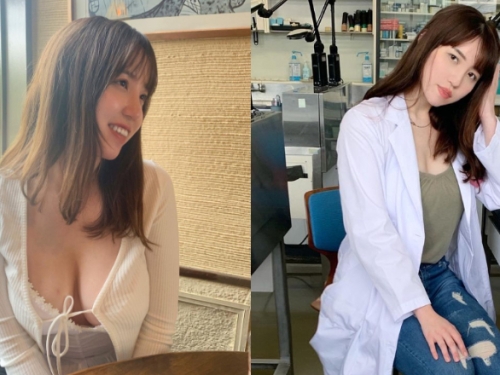 日本在住正妹準醫師「リン」穿著太辣　老師慌張請她白袍穿好