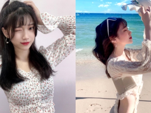 氣質甜心少女「郭芳慈Fang」水汪大眼太迷人，纖瘦美體更狂曬A4紙片腰！