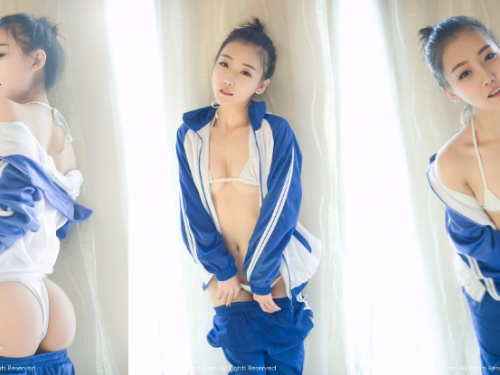 羞澀研究生！寬鬆運動服讓「惹火胴體」若隱若現！光眼神就讓人不行了！