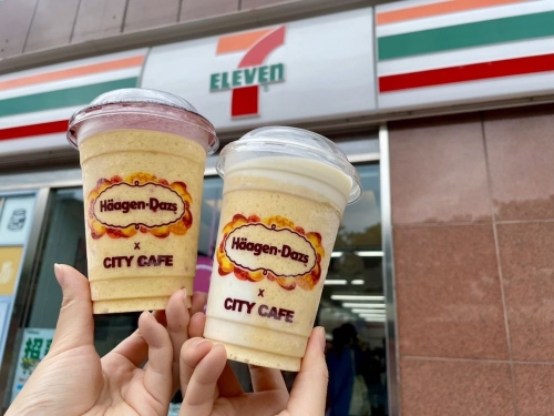 全球限定新口味！7-11 聯手 Häagen-Dazs 推出「芒果覆盆子、莓好拿鐵」2 款冰沙！