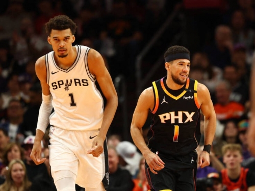 NBA》溫班亞瑪變身「鐵匠」 馬刺不敵太陽雙雙在NBA盃出局