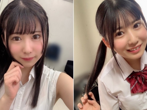 純潔可愛！　F罩杯巨乳美少女「好實穂乃」AV出道！自曝欲求不滿想要深層性愛！
