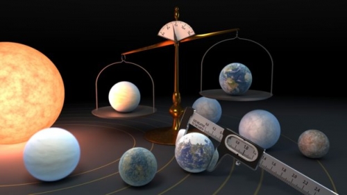 與太陽系不同，TRAPPIST-1 系統 7 顆行星密度驚人相似