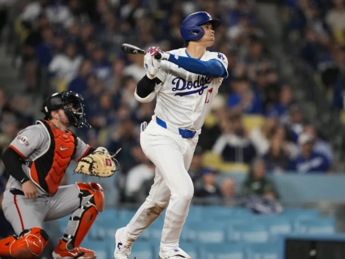 MLB》等好久終於等到了！大谷翔平全壘打開張　道奇主場3連戰橫掃巨人