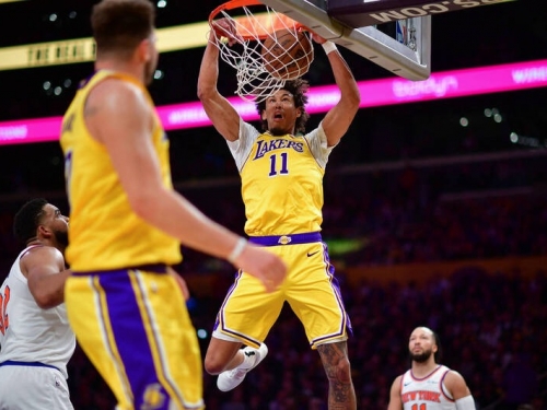 NBA》湖人力拚9連勝！主戰中鋒出賽存疑 驚奇雙向後衛有望復出