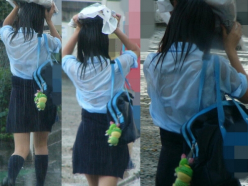 三魯大雨中慘遭放鳥！體驗「被雨水弄濕女高中生」滋味　性學專家：穿脫很不方便