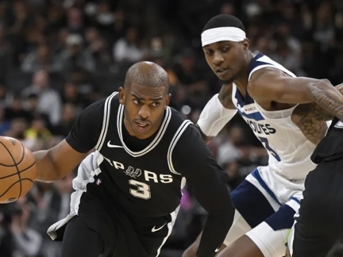 NBA》Chris Paul連兩場10助攻NBA第2老 馬刺少了老教頭Popovich照贏灰狼