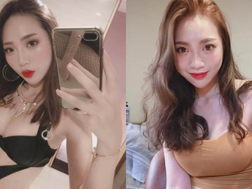 正妹Ariel愛麗兒穿上「挖空爆乳衣」，堅挺美乳呼之欲出了！