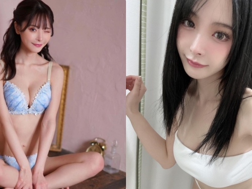 巨乳翹臀女神！E奶「桃乃木香奈」比基尼誘惑，乳溝太深長！