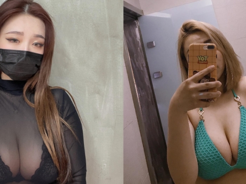 還不趕緊預約？男士剪髮設計師「麵包小姐姐」透視上衣爆乳服務
